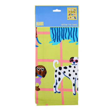 Tea Towel - No Riff Raff - Dogs