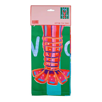 Tea Towel - Cin Cin - Lobster