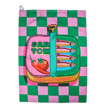 Tea Towel - Sardines
