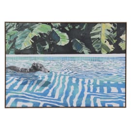 POOLSIDE POOCH' CANVAS