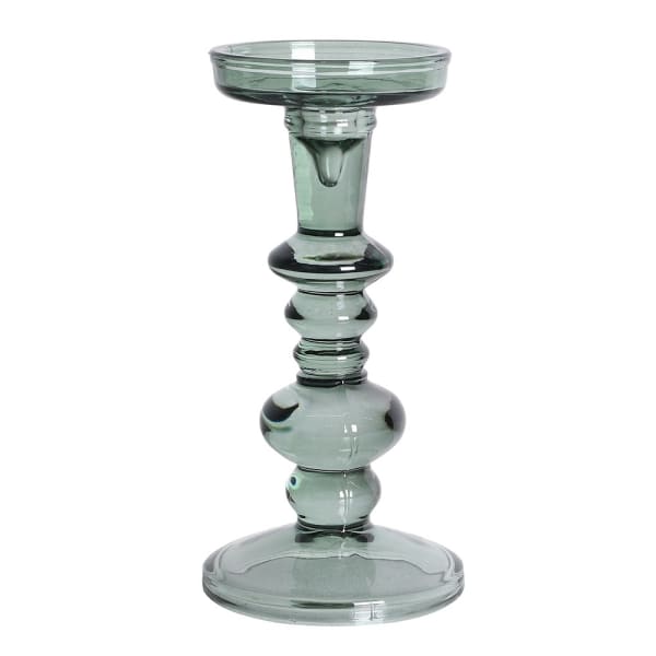 GLASS CANDLE HOLDER