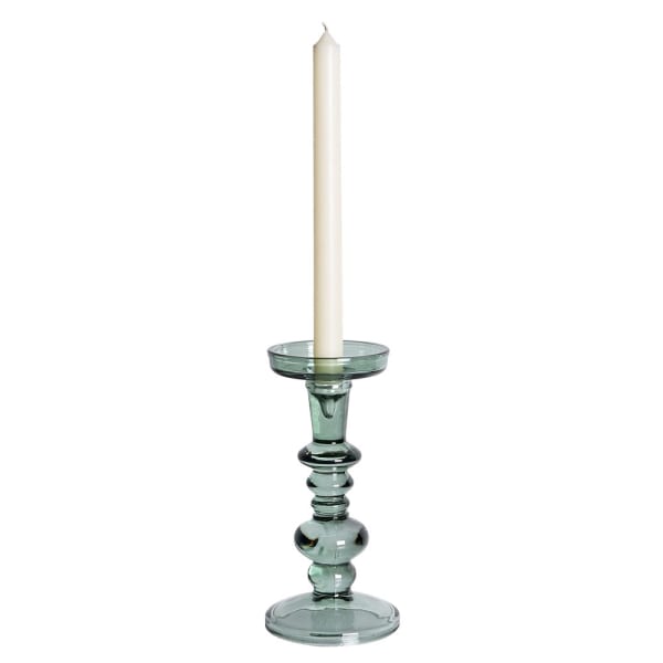GLASS CANDLE HOLDER