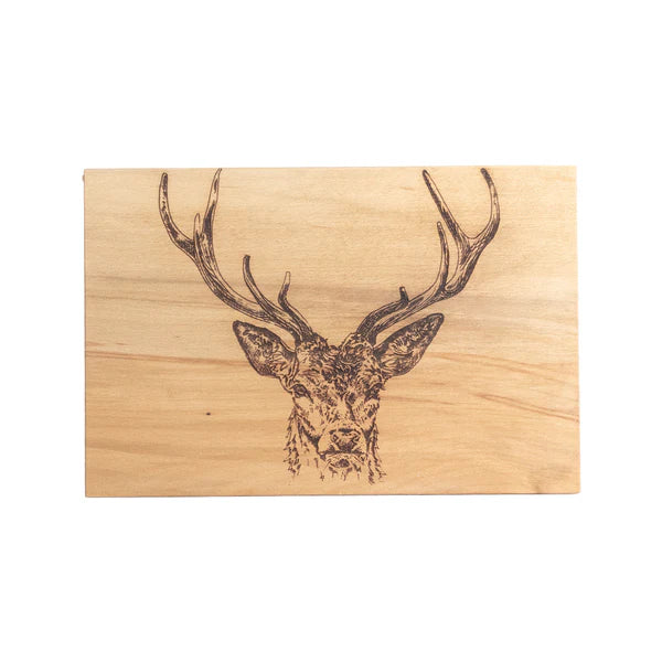 Beech Serving Board - 30cm - Stag Prince