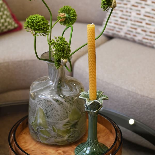 PALM TREE CANDLE HOLDER