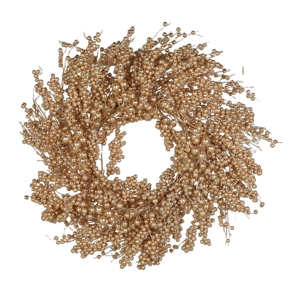60cm Golden Berry Wreath