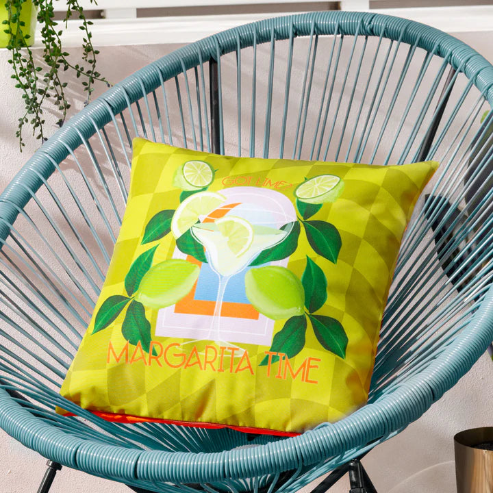 MARGARITA 43X43 OUTDOOR CUSHION CASE LIME