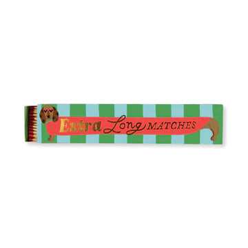 Slender Boxed Matches (45 pcs) - Dachshund