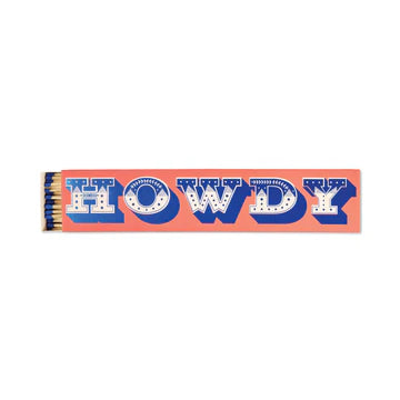 Slender Boxed Matches (45 pcs) - Howdy