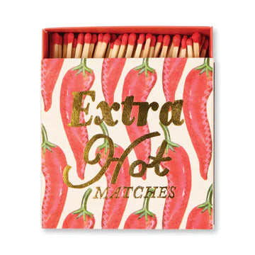 Square Boxed Matches (125 pcs) - Extra Hot