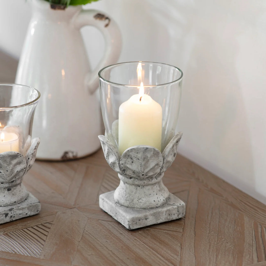 Birkdale Stone Leaf Curved Hurricane - Small