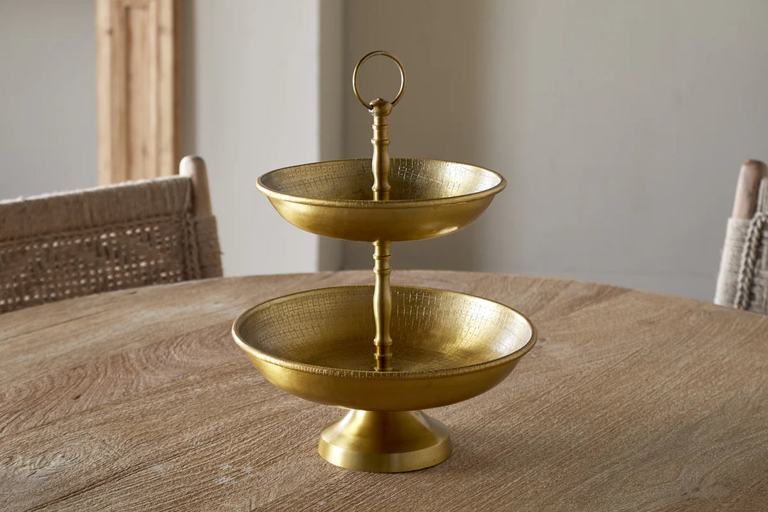 Mahika Stand - Antique Brass - One Size
