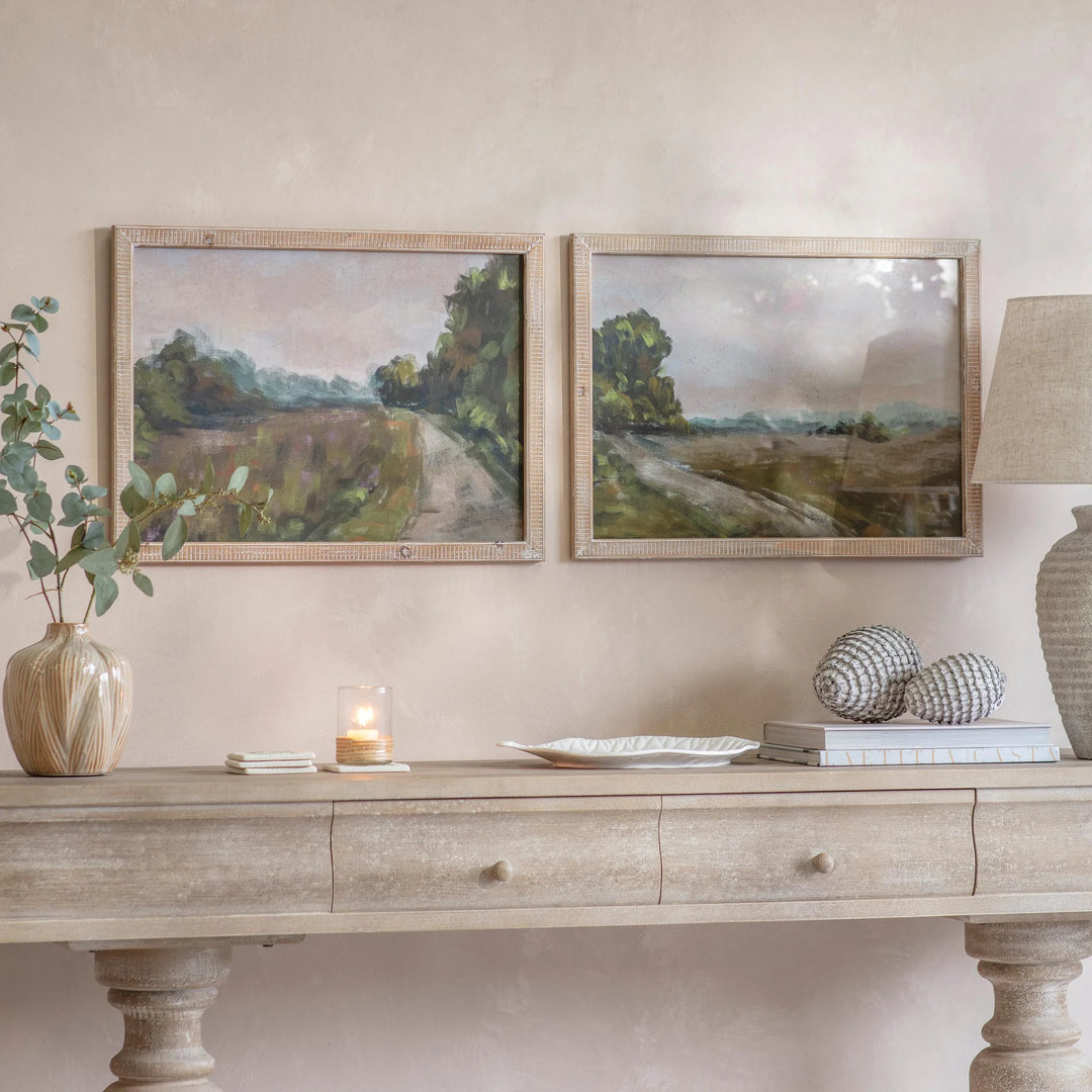 Hambledon Set of 2 Landscape Framed Prints PRICED INDIVIDUALLY