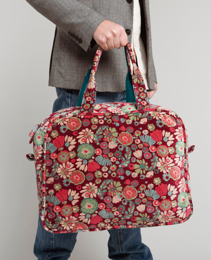 MOLLY BURGUNDY Weekend Bag