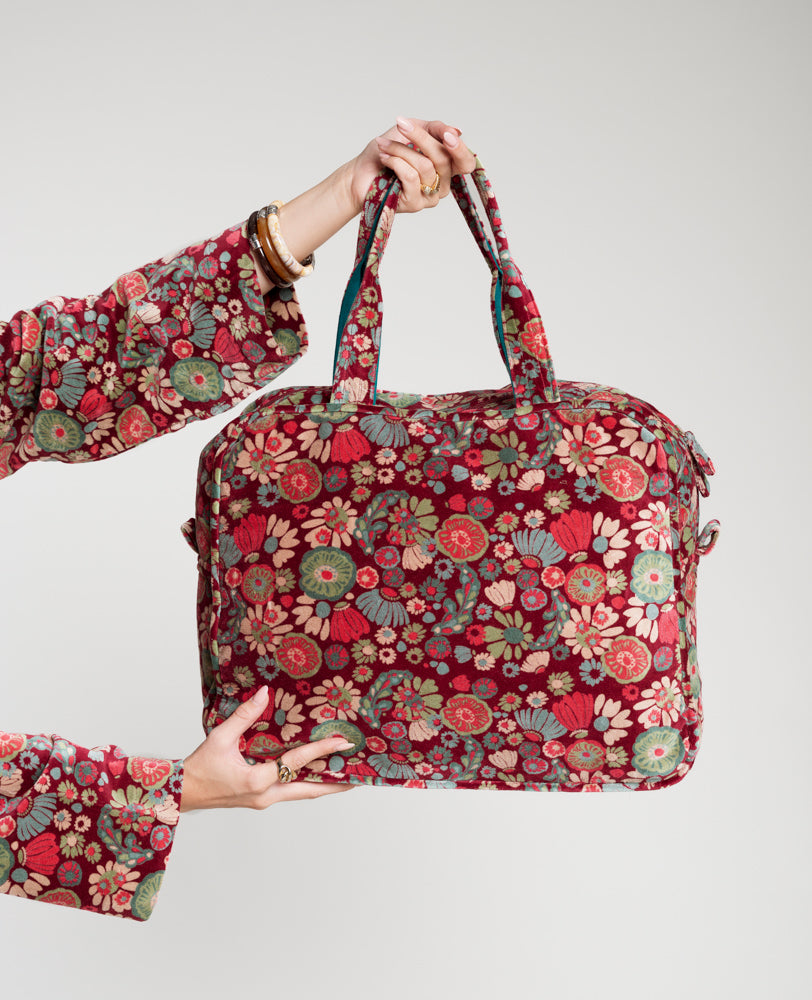 MOLLY BURGUNDY Weekend Bag