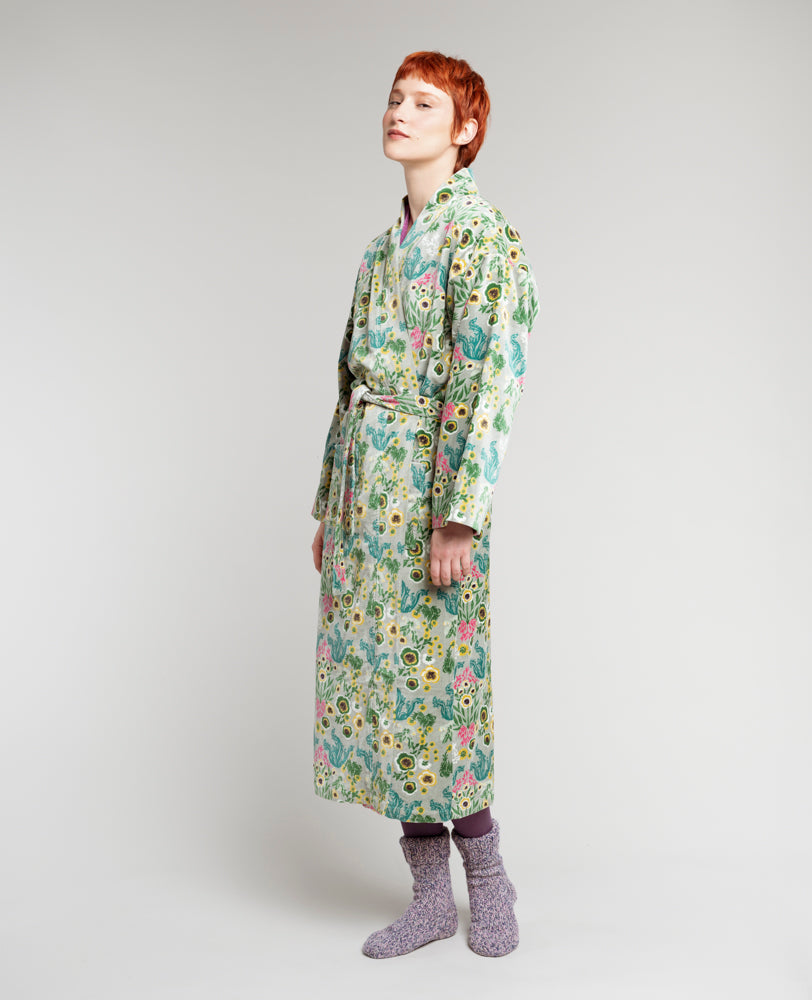 SWAINSTON GREEN Velvet Robe
