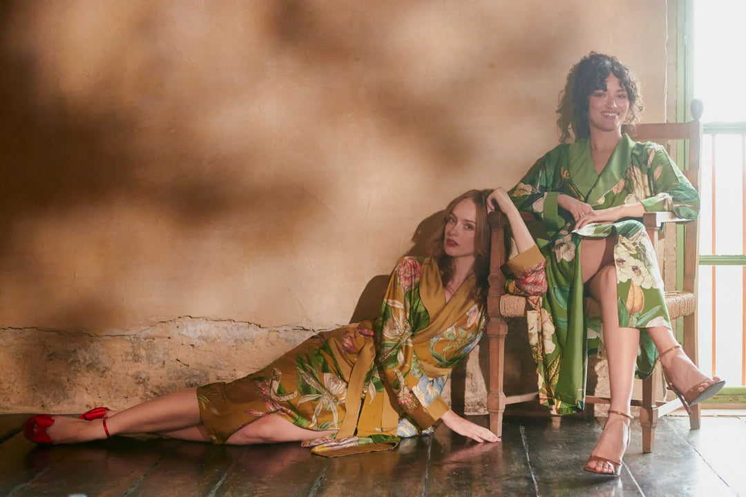 Rhodoleia Gold Gown