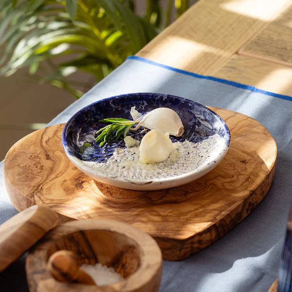 Ceramic Garlic Grater - Wave
