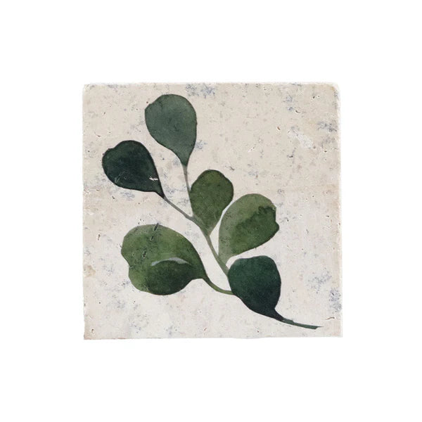 Single Stone Coaster - Flora