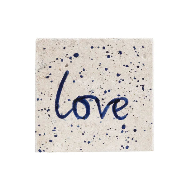 Single Stone Coaster - Love