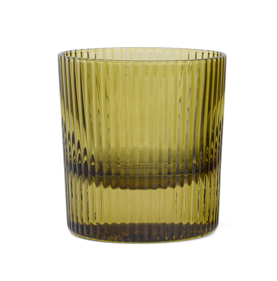 The Scout Lowball Glass - Set of 2 - Olive