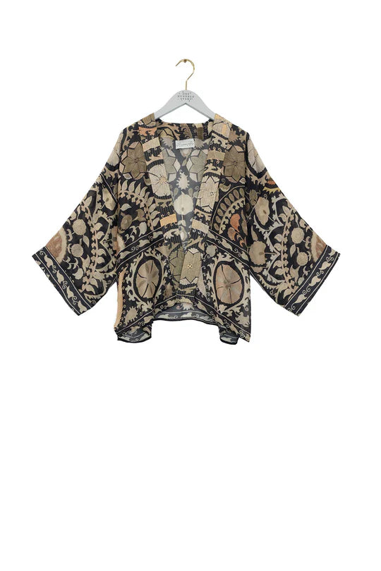 Susani Charcoal Kimono