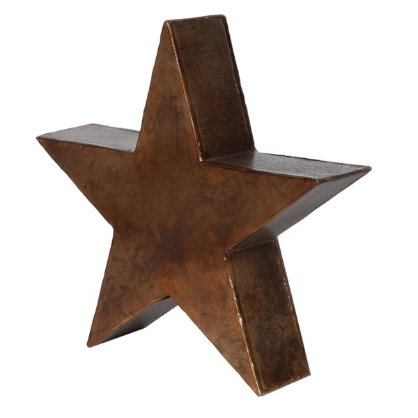 ANTIQUE BRASS STAR