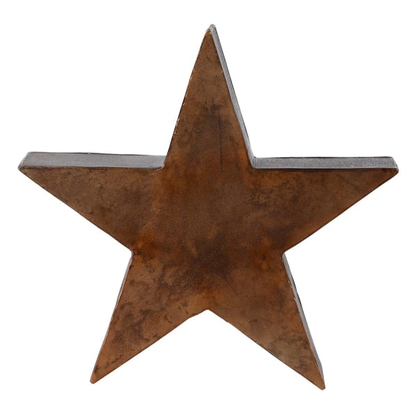 ANTIQUE BRASS STAR
