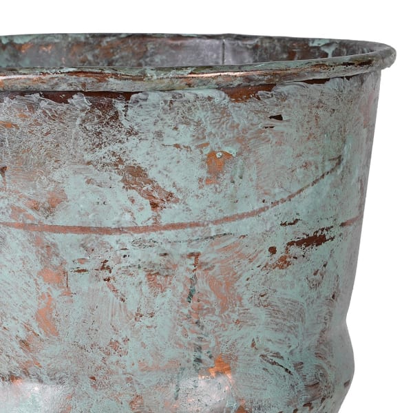 Verdigris Urn Vase