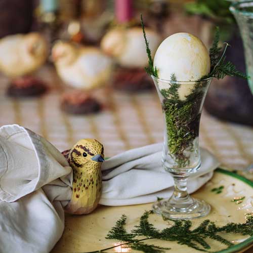Napkin Ring Yellowhammer