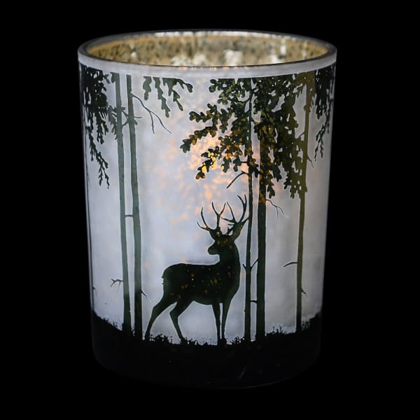 SM ENCHANTED R/DEER H/CANE