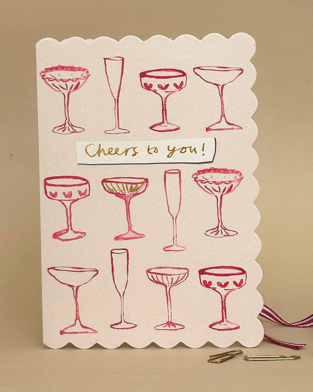 'Cheers To You' Greetings Card FP3714