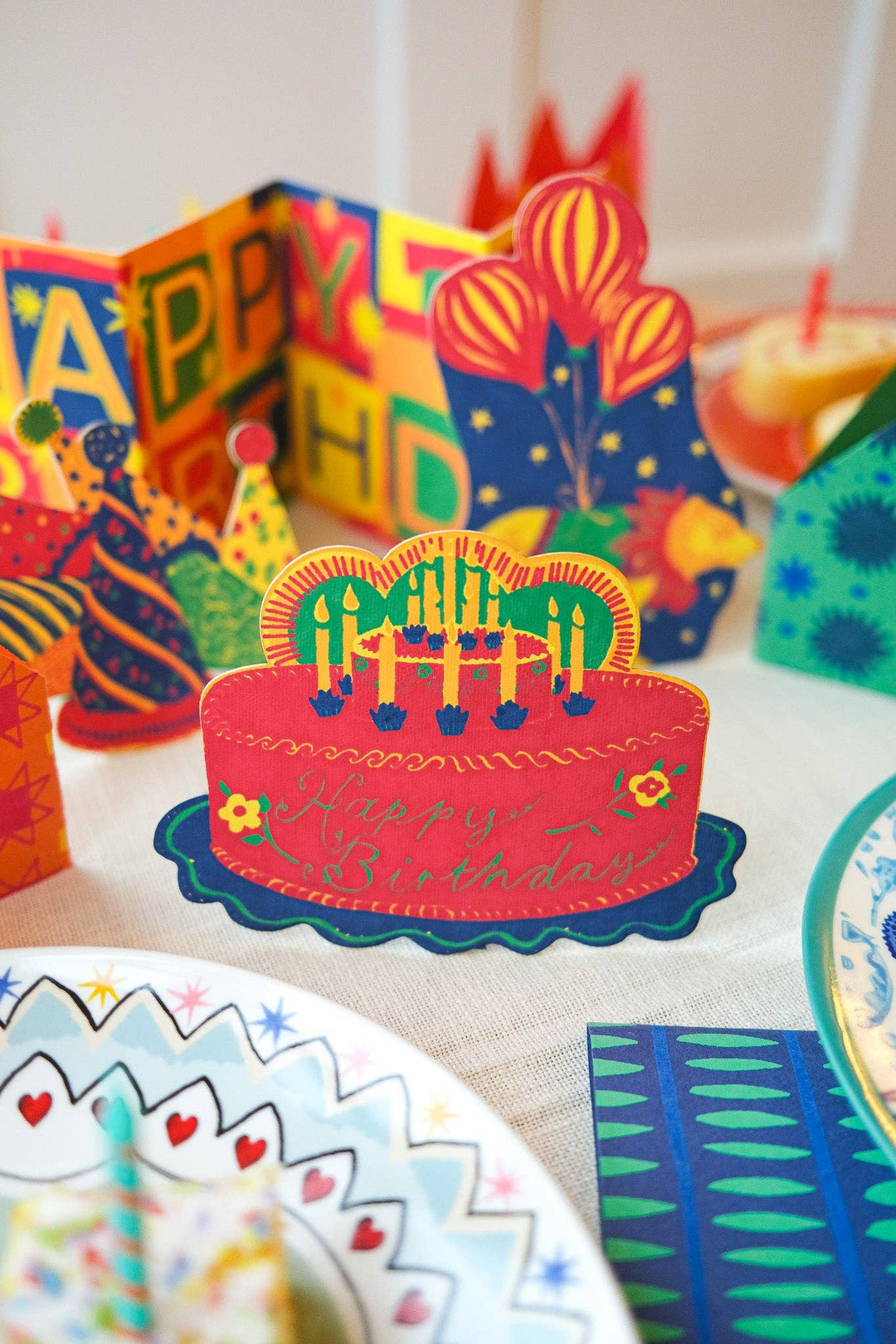 UK/EU: Party Cake Greeting Card