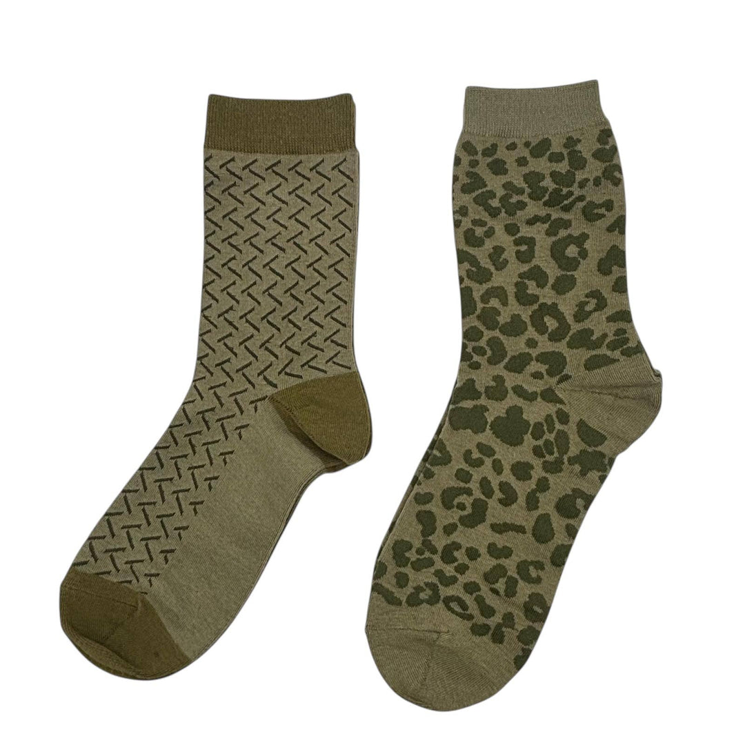 Ivy Kyoto & Leopard sock box duo