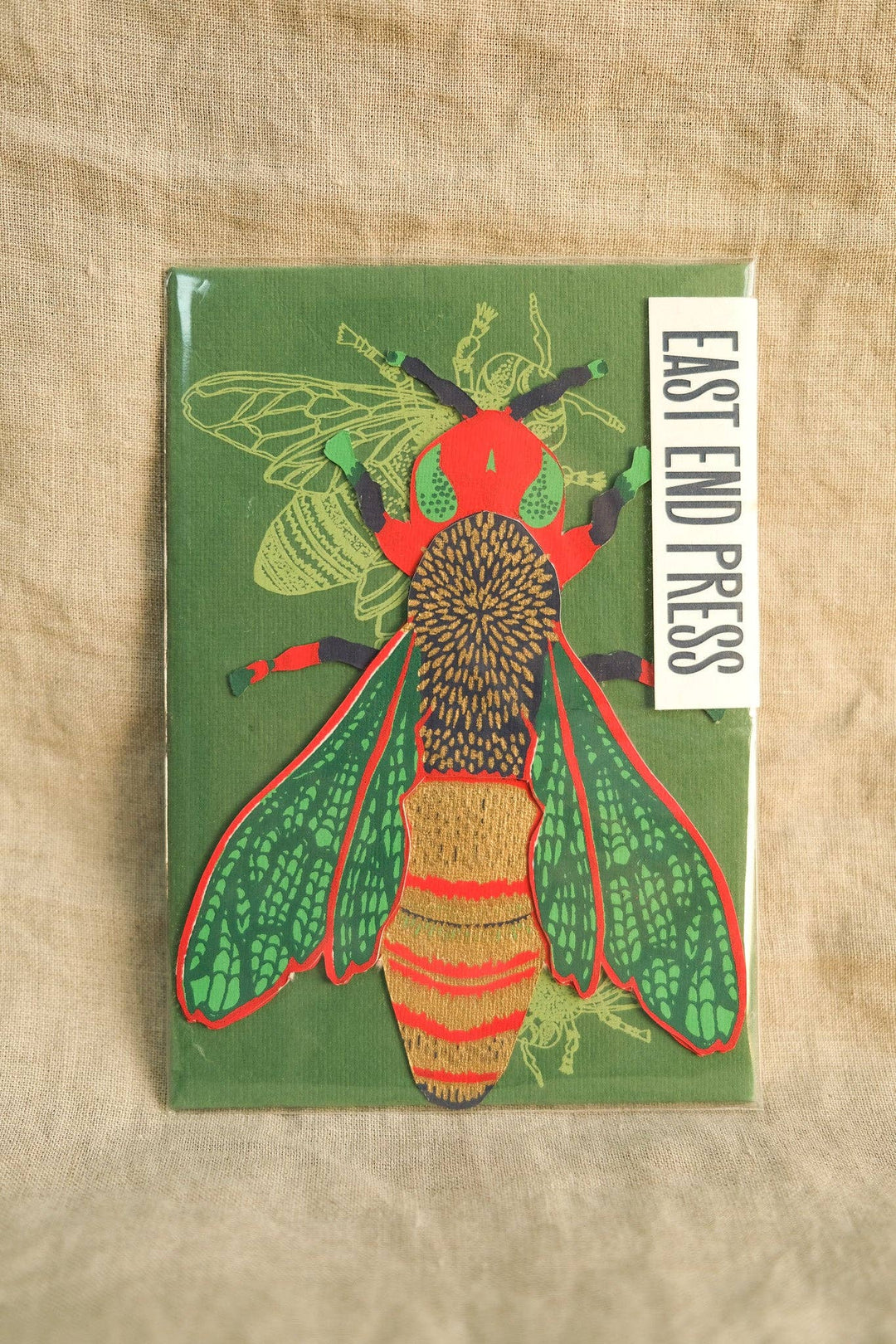 UK/EU: Wasp Greeting Card: C5