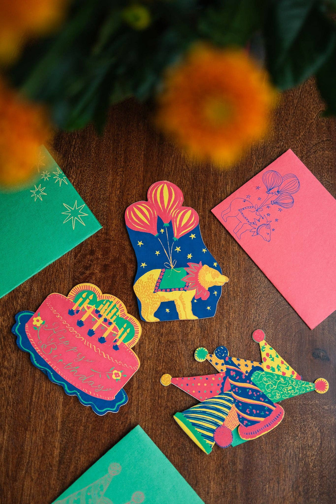 UK/EU: Party Cake Greeting Card
