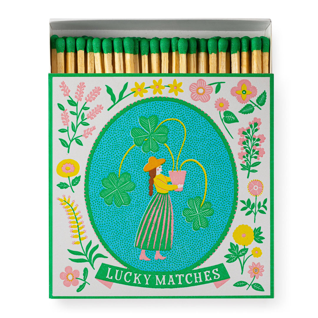 Lucky | Square Matchboxes