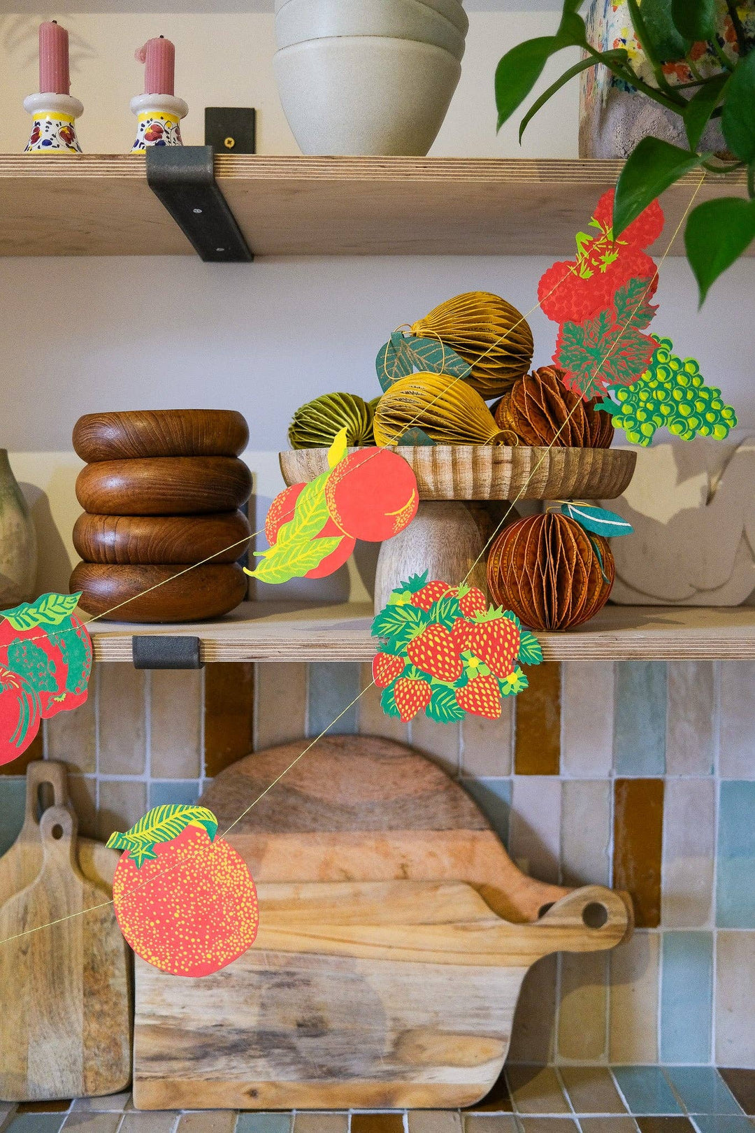UK/EU: Fruit Sewn Garland
