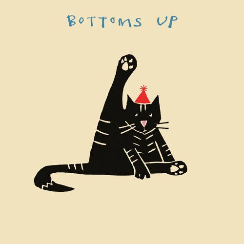 'Bottoms Up' Greetings Card, FP3212