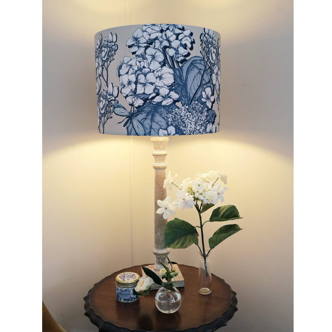 The Explorer’s Garden Hydrangea Lampshade: Multi / 40cm / Lamp