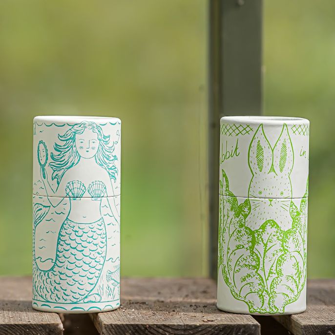 8 Mermaid Large Cylinder Matches