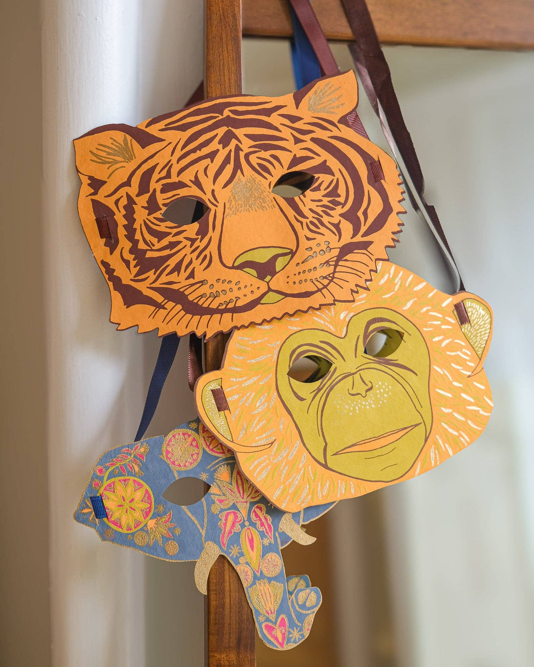UK/EU: Tiger Mask Greeting Card