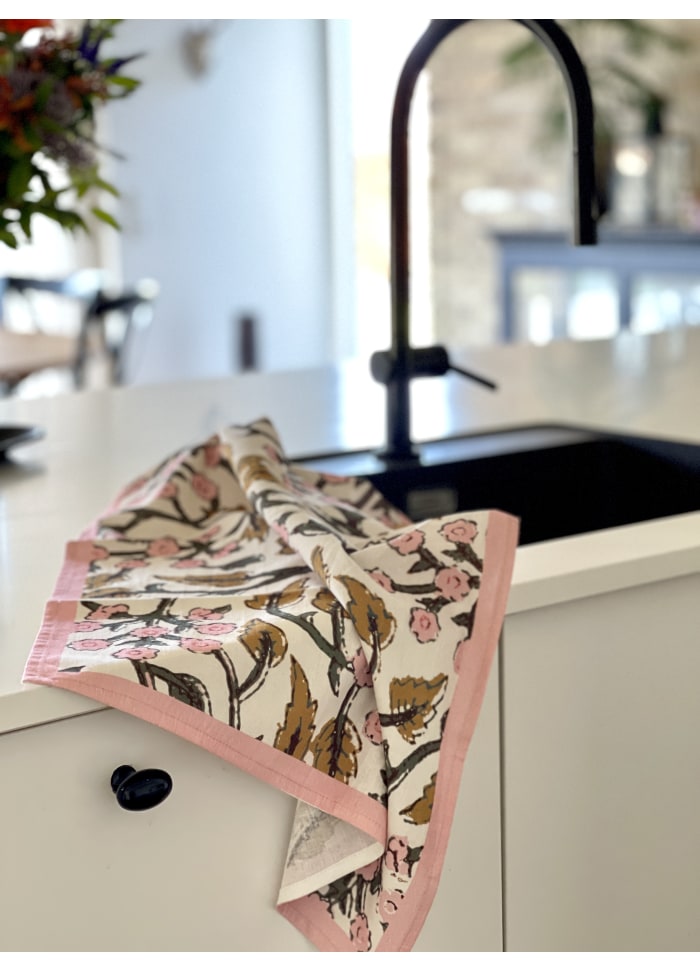Soft rose Tea Towel