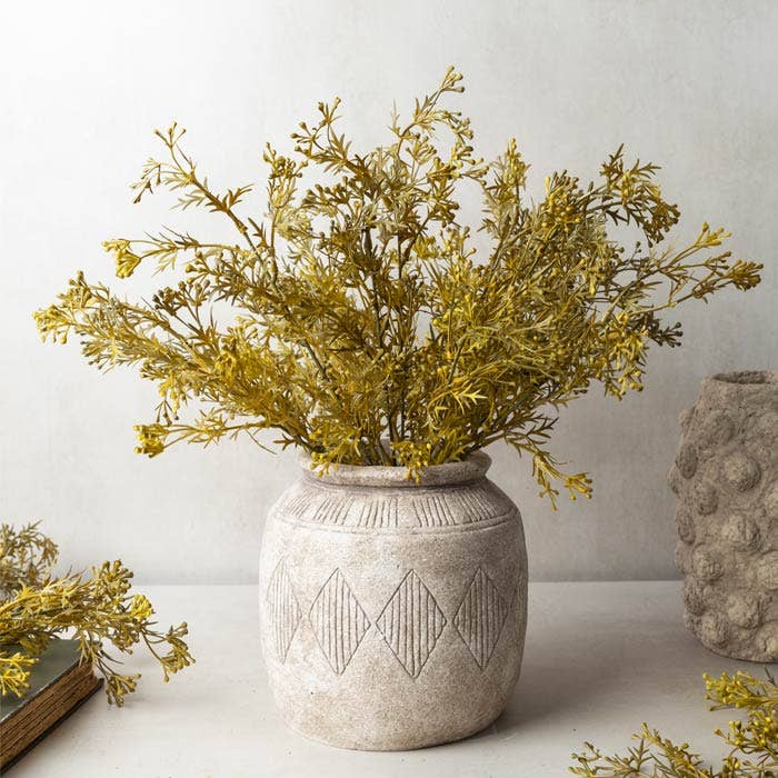 Abigail Ahern Meadow Grass Flaxen - Artificial Flower