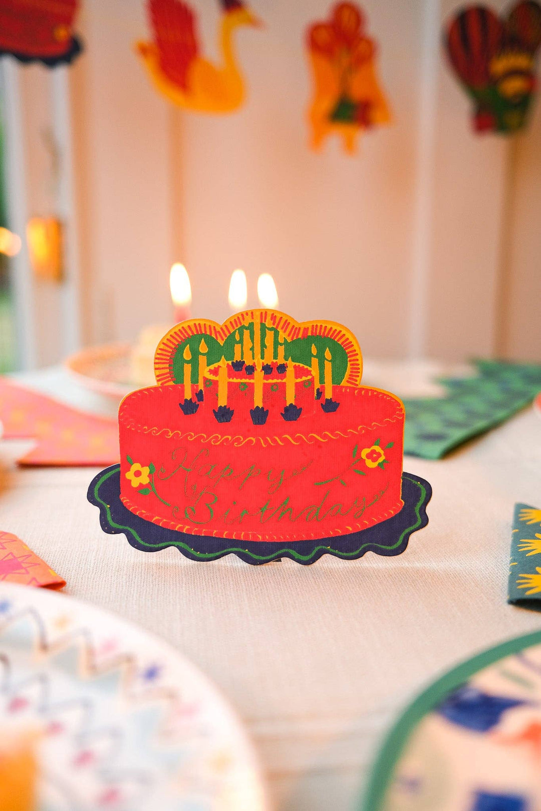 UK/EU: Party Cake Greeting Card