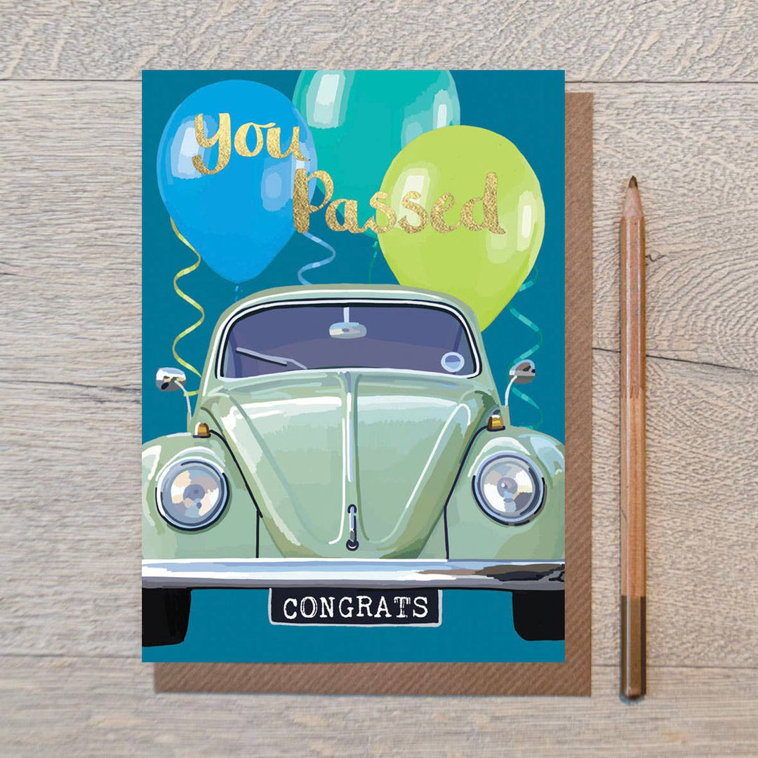 FF 113 - You Passed Foiled Greeting Card  