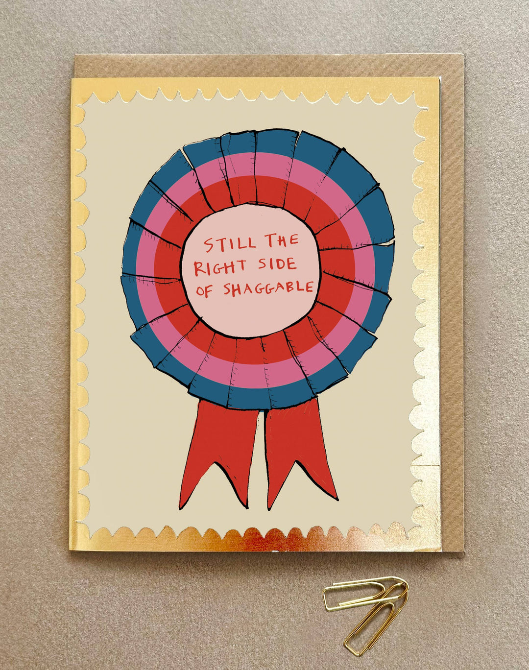 'Still Shaggable' Greetings card