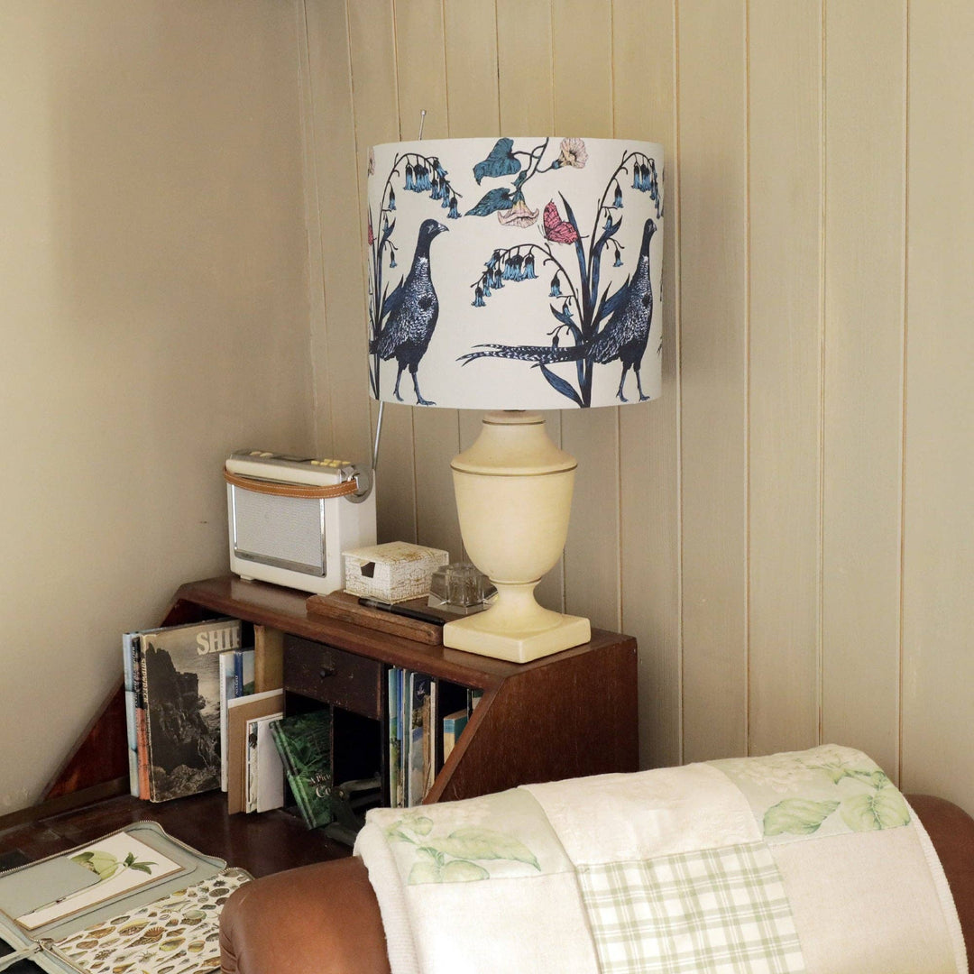 Cornish Hedgerow Pheasant Lampshade: 30cm / Lamp