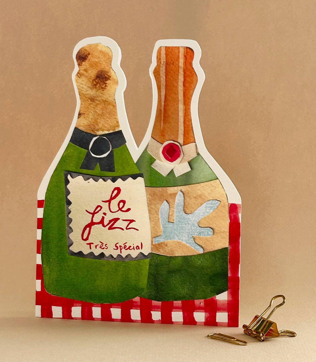 FP3591 Le Fizz Cut out Card