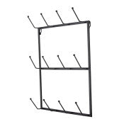 Albany Cup Rack, Black, Iron