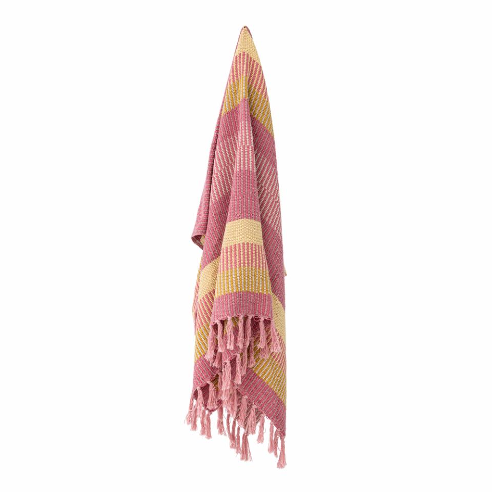 Isnel Throw, Multi, Recycled Cotton